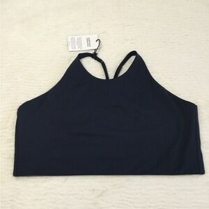 Girlfriend Collective Topanga Bra Navy 5XL NWT